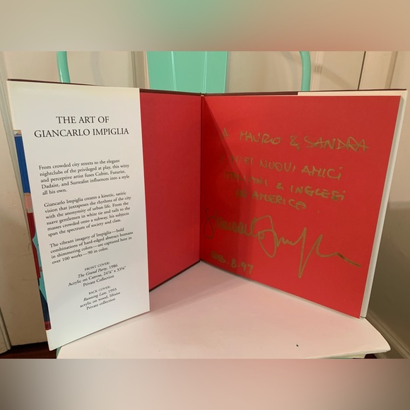 Signed!  Art of Impiglia by Ronny Cohen, Giancarlo Impiglia and Rizzoli - Picture 2 of 6